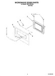 Diagram for 03 - Microwave Door Parts