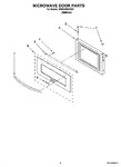 Diagram for 03 - Microwave Door Parts