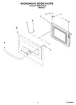 Diagram for 03 - Microwave Door Parts