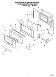 Diagram for 06 - Microwave Door Parts
