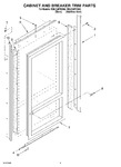 Diagram for 02 - Cabinet And Breaker Trim