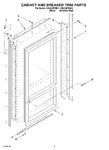 Diagram for 02 - Cabinet And Breaker Trim