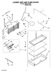 Diagram for 10 - Lower Unit And Tube Parts