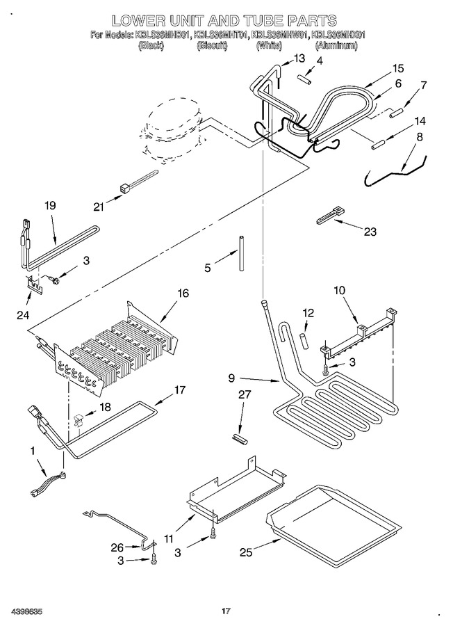 Diagram for KBLS36MHX01