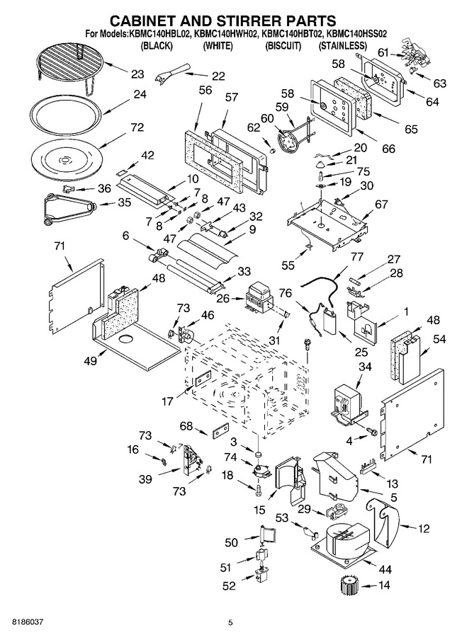 Diagram for KBMC140HBL02