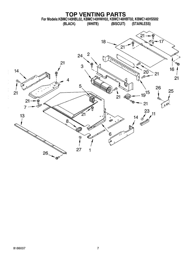 Diagram for KBMC140HWH02