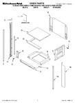 Diagram for 01 - Oven Parts