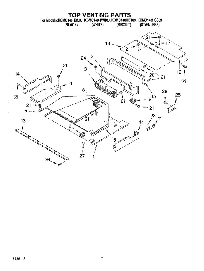 Diagram for KBMC140HWH03