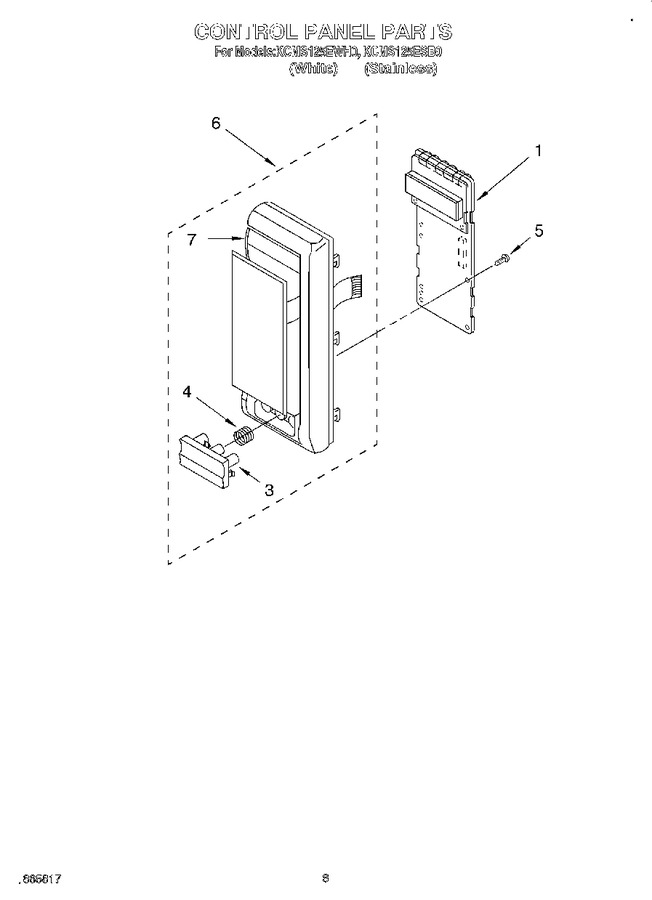 Diagram for KCMS125EWH0