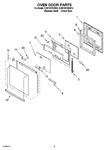 Diagram for 02 - Oven Door Parts