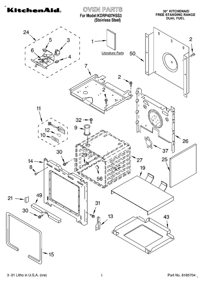 Diagram for KDRP407HSS3