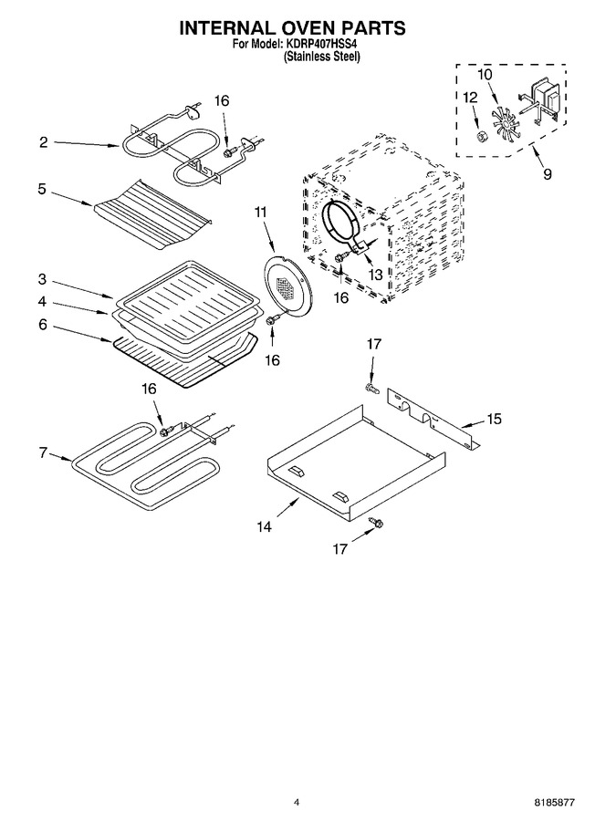 Diagram for KDRP407HSS4