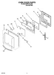 Diagram for 02 - Oven Door Parts