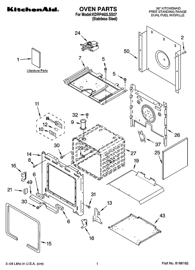 Diagram for KDRP462LSS07