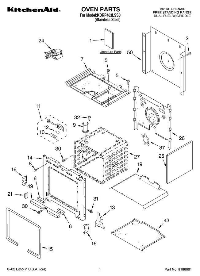 Diagram for KDRP463LSS0