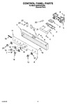 Diagram for 04 - Control Panel Parts