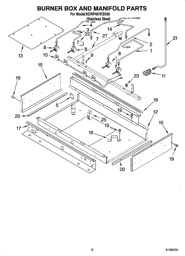 Diagram for KDRP467KSS09