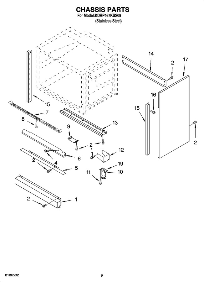 Diagram for KDRP467KSS09