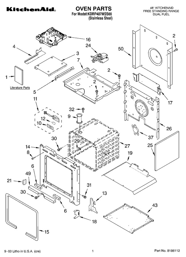 Diagram for KDRP487MSS00