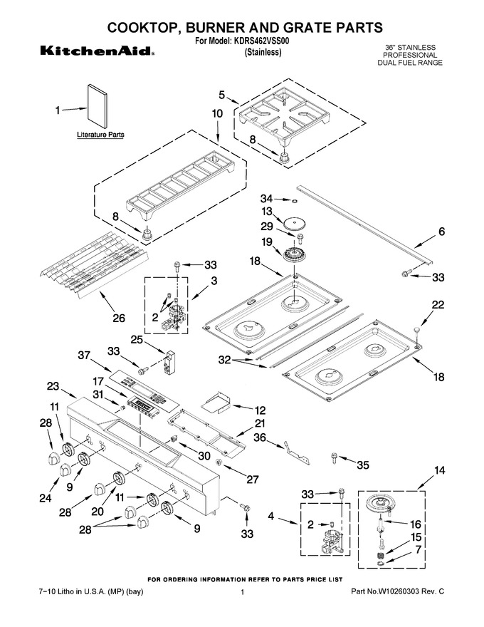 Diagram for KDRS462VSS00