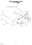 Diagram for 06 - Cooktop Burner Parts