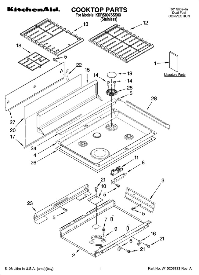 Diagram for KDRS807SSS03