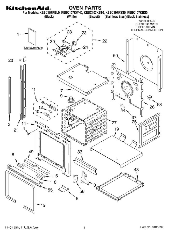 Diagram for KEBC107KWH0