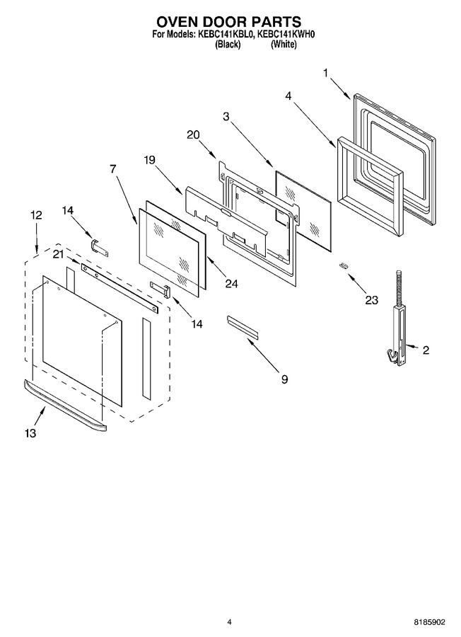 Diagram for KEBC141KWH0