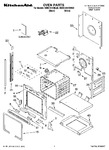 Diagram for 01 - Oven Parts