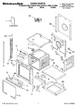 Diagram for 01 - Oven Parts