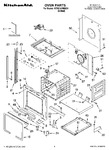 Diagram for 01 - Oven Parts