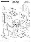 Diagram for 01 - Oven Parts