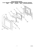 Diagram for 03 - Oven Door Parts