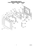 Diagram for 03 - Oven Door Parts