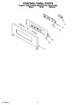 Diagram for 02 - Control Panel Parts