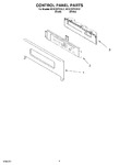 Diagram for 02 - Control Panel Parts