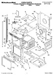 Diagram for 01 - Oven Parts