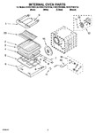 Diagram for 04 - Internal Oven Parts