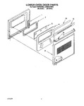 Diagram for 04 - Lower Oven Door