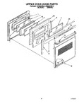 Diagram for 05 - Upper Oven Door