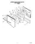 Diagram for 02 - Upper Oven Door