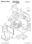 Diagram for 01 - Oven Parts