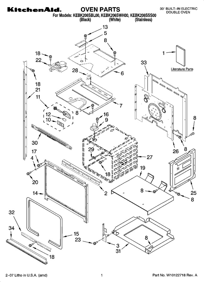 Diagram for KEBK206SWH00