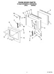 Diagram for 03 - Oven Door Parts