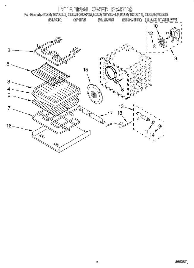 Diagram for KEBS107DBT6