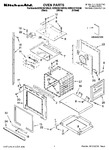 Diagram for 01 - Oven Parts