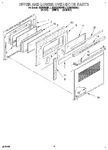 Diagram for 07 - Upper And Lower Oven Door