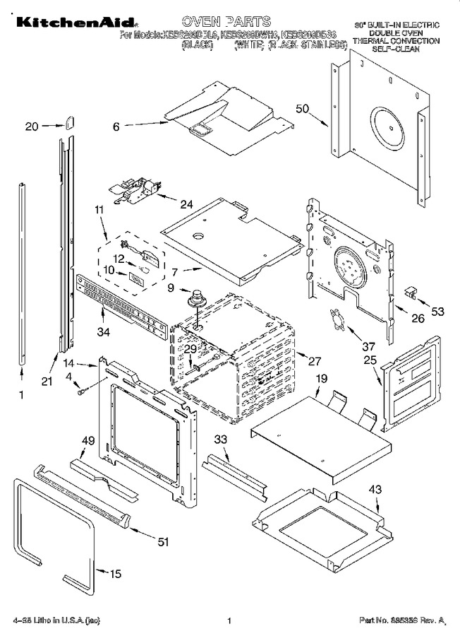 Diagram for KEBS208DWH6