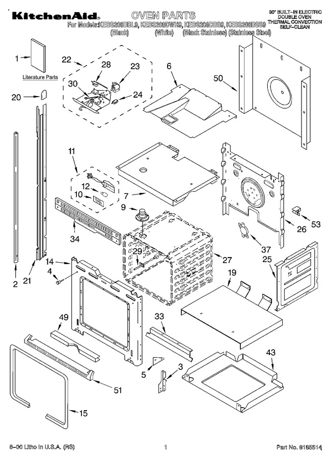 Diagram for KEBS208DBL9