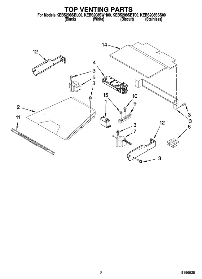 Diagram for KEBS208SWH00